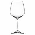 Weinglas 650 ml 23 cm aus transparentem Glas mit Stiel für Rotwein